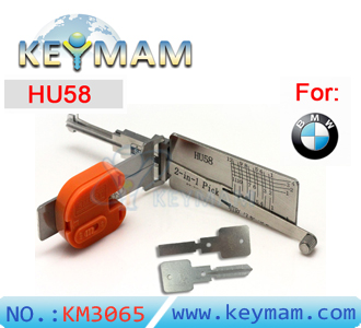 BMW HU58  lock  pick & reader 2-in-1 tool
